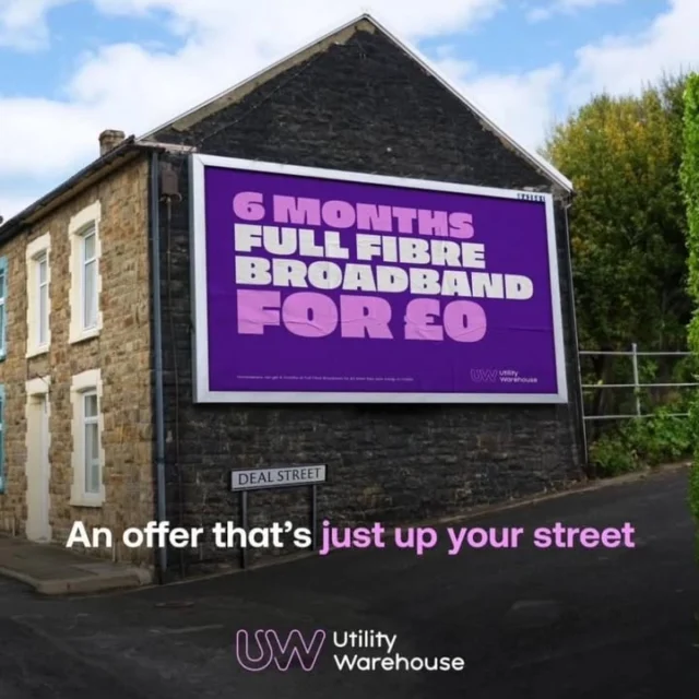 Free Fibre Broadband for 6 months. For more info email review@truesavings.co.uk